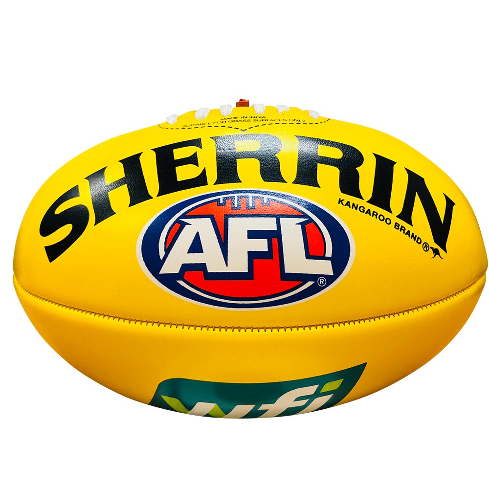 Fremantle Dockers Replica PVC Yellow Sherrin Football ...